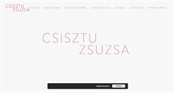 Desktop Screenshot of csisztu.com