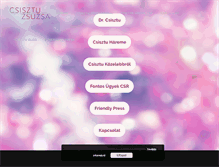 Tablet Screenshot of csisztu.com